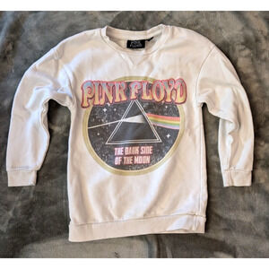 Pink Floyd Youth Sweatshirt 8-9 Prism Dark Side Of The Moon Graphic Pullover